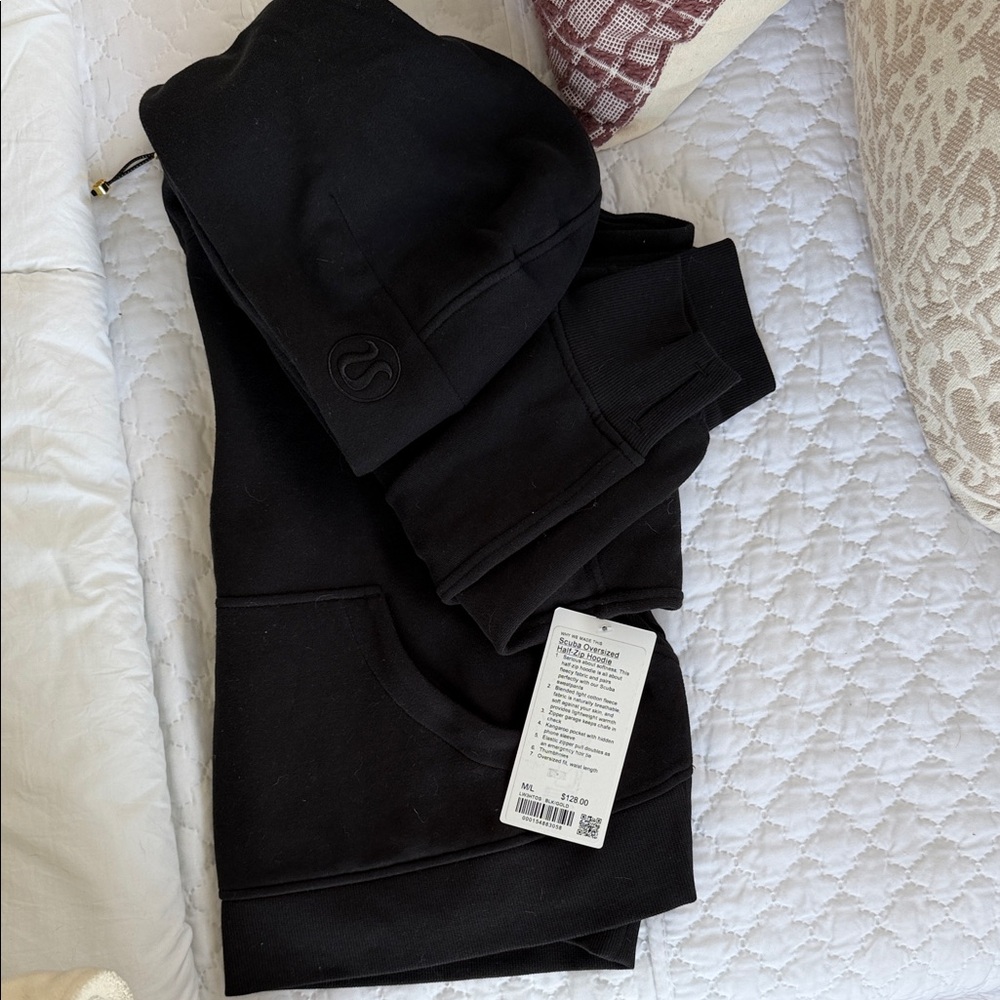 BRAND NEW lululemon Scuba Oversized half zip hoodie